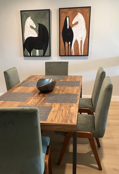 Equestrian Condo Dining Area
